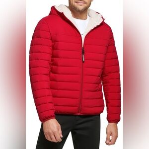 Calvin Klein Sherpa Hooded Jacket